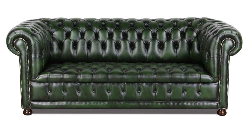 Deluxe in Lederbezug Green