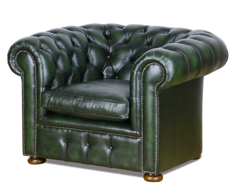 Whitehall in Lederbezug Green